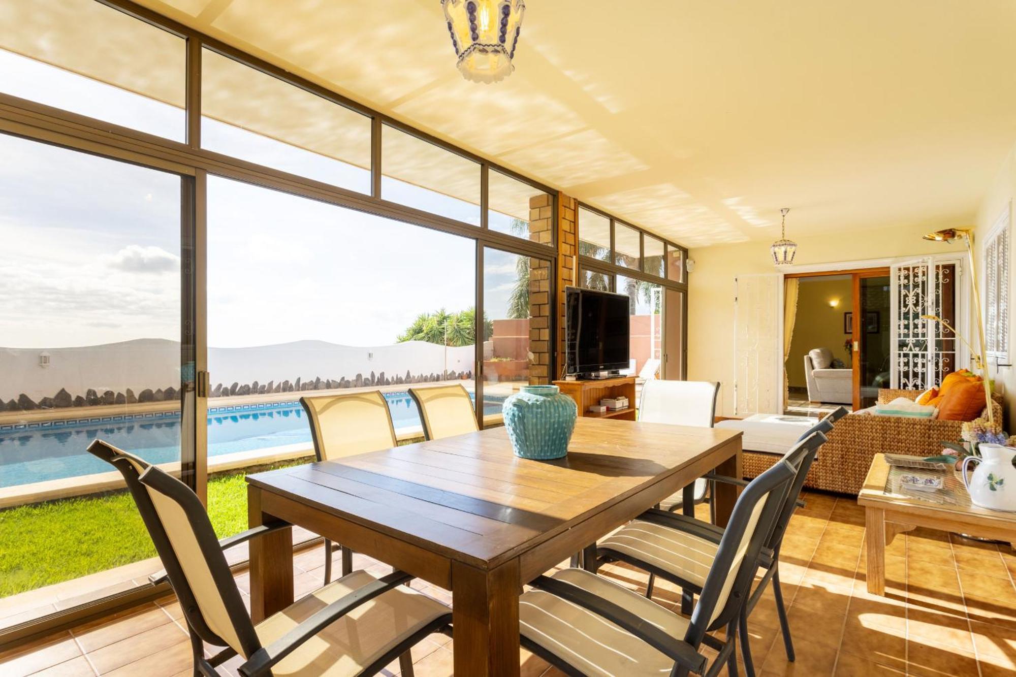One & Only Sports And Relax Villa Heated Pool By Eden Rentals Tabaiba Bagian luar foto
